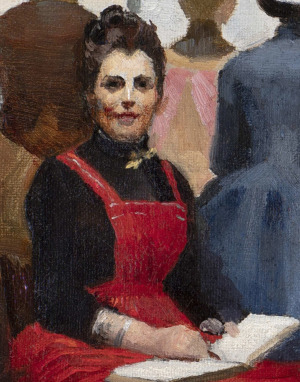 Portrait de Charlotte Lucie Attinger (1859 - 1928)