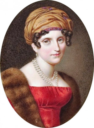 Portrait de Albertine de Montsoreau (1782 - 1848)