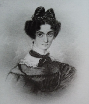 Portrait de Delphine Jourdan (1797 - 1839)