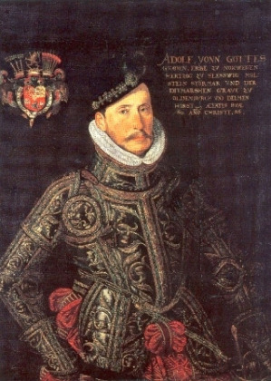 Portrait de Adolf von Schleswig-Holstein-Gottorp (1526 - 1586)