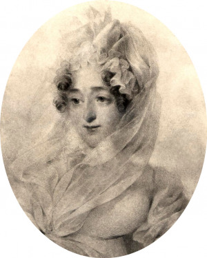 Portrait de Nadine Raffalovich (1836 - 1911)