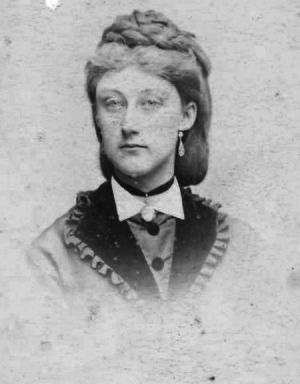 Portrait de Clémentine de Laage de Bellefaye (1846 - 1930)