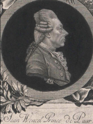 Portrait de Johann Wenzel Joseph Paar (1719 - 1792)