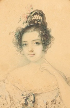 Portrait de Florence Cunningham (1810 - 1901)