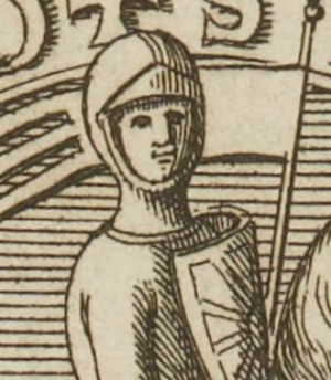 Portrait de André III de Vitré ( - 1250)
