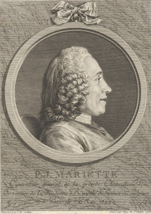 Portrait de Pierre Jean Mariette (1694 - 1774)