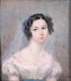 Portrait de Ewelyna Rzewuska (1801 - 1882)