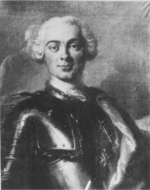 Portrait de Jean Louis de Garnier des Garets ( - 1760)