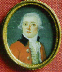 Portrait de Gilbert Joseph Préveraud de Laubépierre (1736 - 1797)