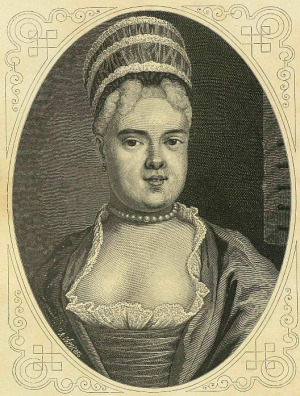 Portrait of Natalia Balk (1699 - 1763)