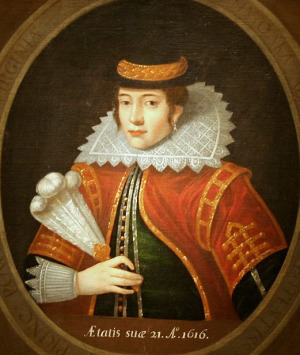 Portrait of Pocahontas (c. 1595 - 1617)