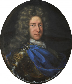 Portrait de Philipp Wilhelm von Brandenburg-Schwedt (1669 - 1711)