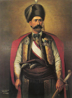 Portrait de Mirko Petrović-Njegoš (1820 - 1867)