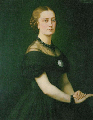 Portrait de Alice de Kerchove (1838 - 1877)