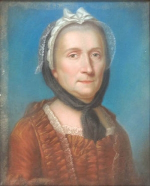 Portrait de Françoise Bock von Bläsheim und Gerstheim (1745 - 1823)