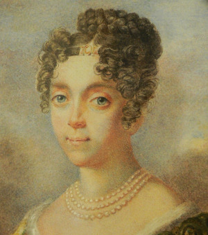 Portrait de Marie Hélène de Lavaur de Sainte-Fortunade (1783 - 1815)