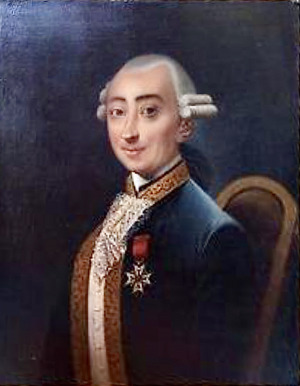 Portrait de Joseph Polycarpe du Garric d'Uzech ( - 1777)