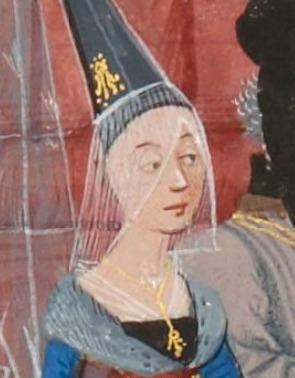 Portrait de Jeanne de Flandre (1295 - 1374)