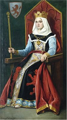 Portrait de Urraca I de León (1081 - 1126)