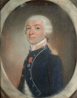Portrait de Joseph Antoine de Gallier (1747 - 1802)