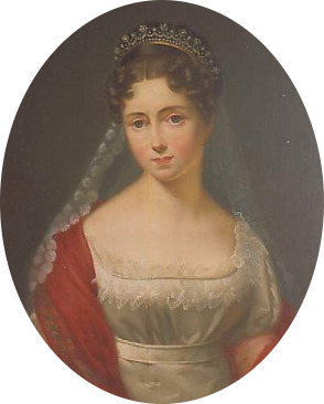 Portrait de Charlotte Gabrielle Le Febvre de Lattre (1794 - 1863)