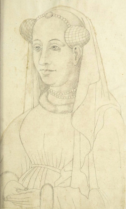 Portrait de Catherine Gobiert de Corbion ( - 1433)