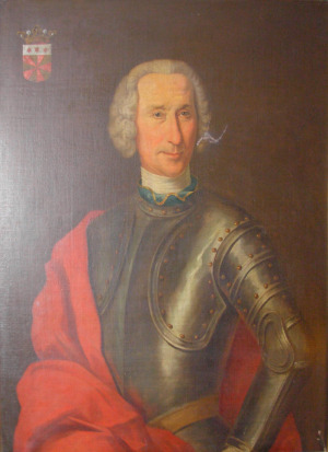Portrait de Charles Siméon Ghislain de Prelle (1702 - 1738)