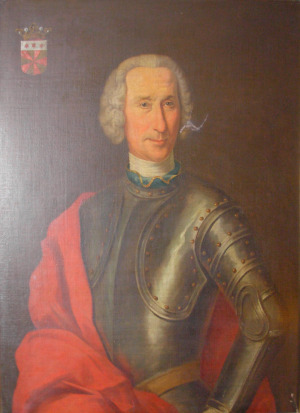 Portrait of Charles Siméon Ghislain de Prelle (1702 - 1738)