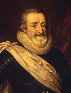 Portrait de Henri IV de France (1553 - 1610)