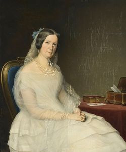 Portrait de Juliana Luisa Maria von Oeynhausen (1782 - 1864)