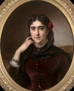 Portrait de Mathilde Le Clerc de Juigné (1828 - 1897)