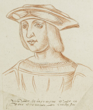 Portrait de Philippe de Bourgogne-Beveren ( - 1498)