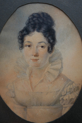 Portrait de Françoise Élisabeth Antoinette de Rocques (1777 - 1857)