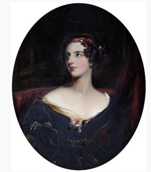 Portrait de Lady Harriet Howard (1806 - 1868)