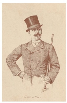 Portrait de Baron de Vaux (1843 - 1915)