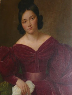 Portrait de Delphine Fornier (1814 - 1854)
