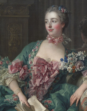 Portrait de Madame de Pompadour (1721 - 1764)