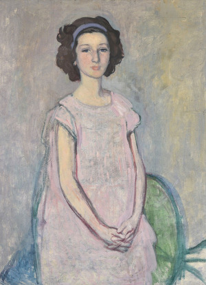 Portrait de Suzanne Labatut (1889 - 1966)