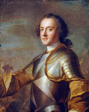 Portrait de le chevalier d'Orléans (1702 - 1748)