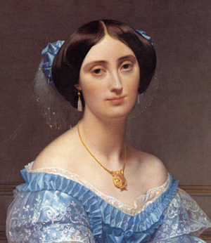 Portrait de Pauline de Galard de Brassac de Béarn (1825 - 1860)