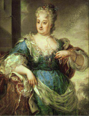 Portrait de Eleonora Luisa Gonzaga (1686 - 1742)