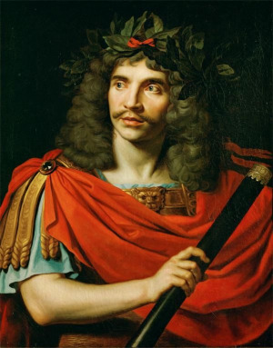 Portrait de Molière (1622 - 1673)
