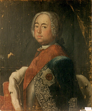 Portrait of Viktor Friedrich von Anhalt-Bernburg (1700 - 1765)