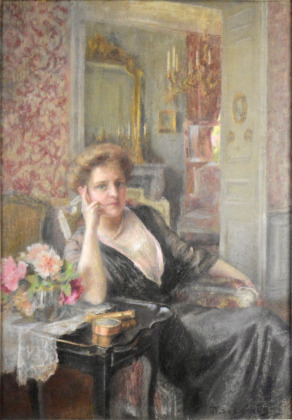 Portrait de Marie Busson-Billault (ca 1885 - )