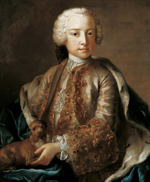 Portrait de Johann Nepomuk Karl Ier de Liechtenstein (1724 - 1748)