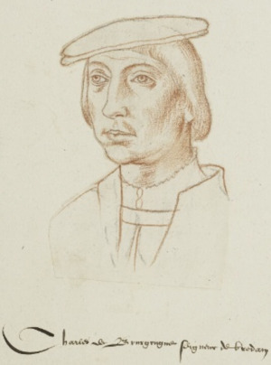 Portrait de Charles de Bourgogne (ca 1460 - 1538)