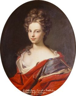 Portrait de Elisabeth von Hohenzollern (1674 - 1748)