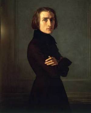 Portrait de  Franz Liszt (1811 - 1886)