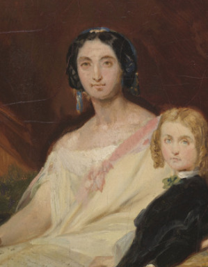 Portrait de Fanny de Talhouët (1818 - 1863)
