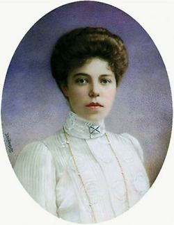 Portrait de Olga Romanov-Holstein-Gottorp (1882 - 1960)